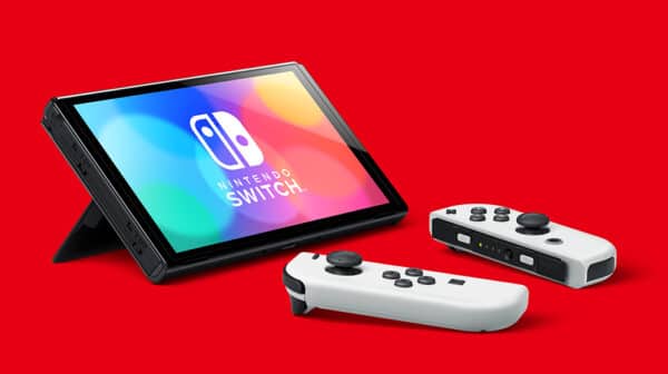 Nintendo Switch (OLED Model) White - Image 4