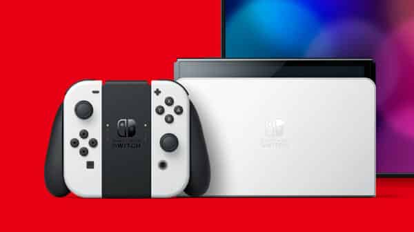 Nintendo Switch (OLED Model) White - Image 5
