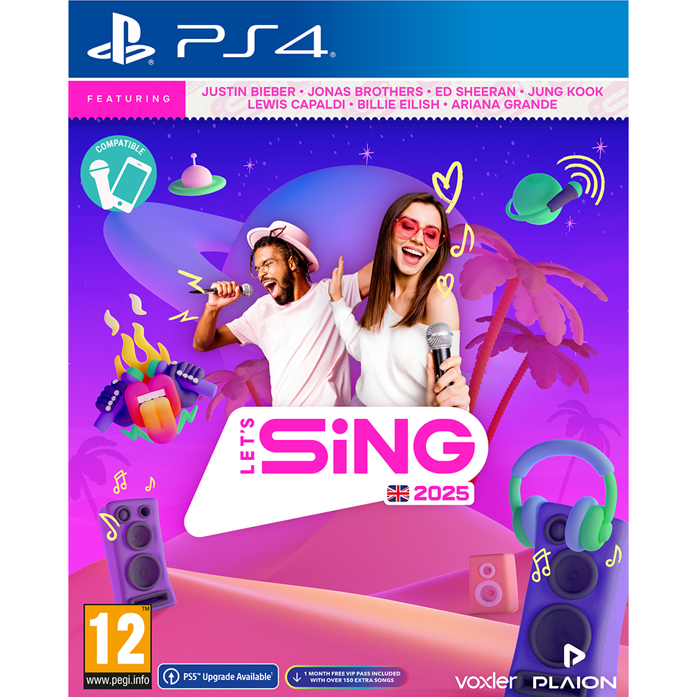 Let's Sing 2025 UK Edition PlayStation 4