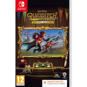 Harry Potter: Quidditch Champions Deluxe Edition (Code in a Box) Switch