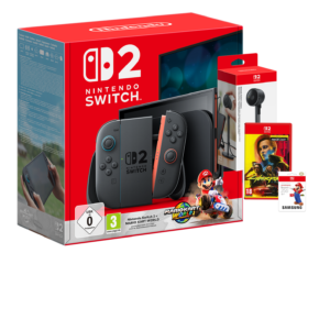 Nintendo Switch 2 Mario Kart Bundle with Cyberpunk 2077, SD Card & Switch 2 Camera