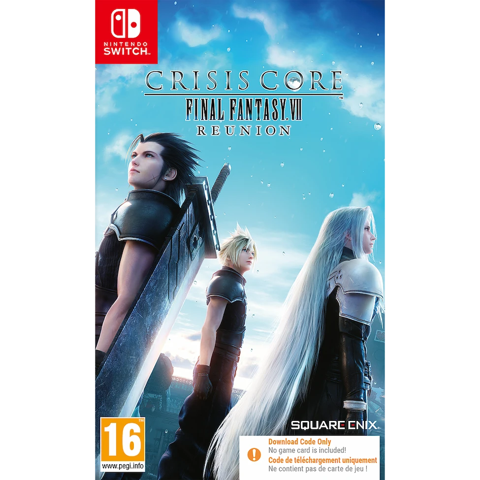 Crisis Core: Final Fantasy VII Reunion (Download Code in Box) - Switch
