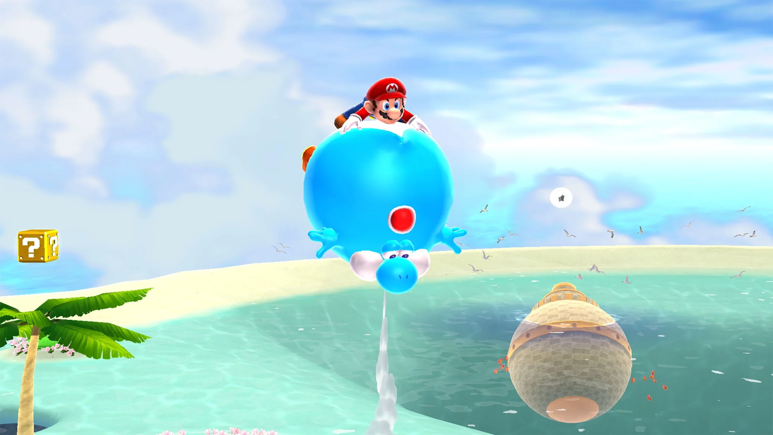 Enhanced graphics and features in Super Mario Galaxy Collection
