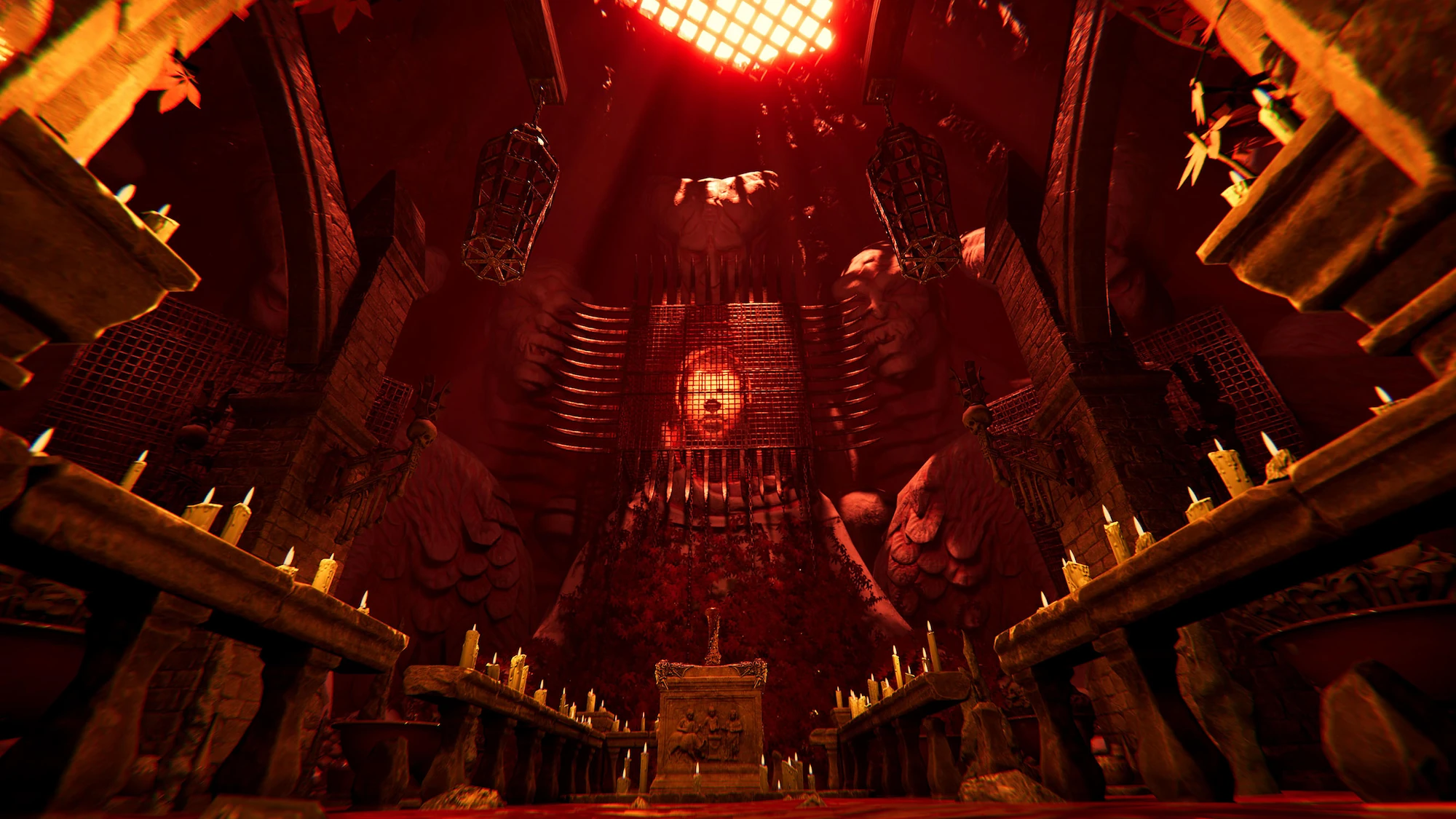 Dark Atlas Infernum cinematic third-person perspective