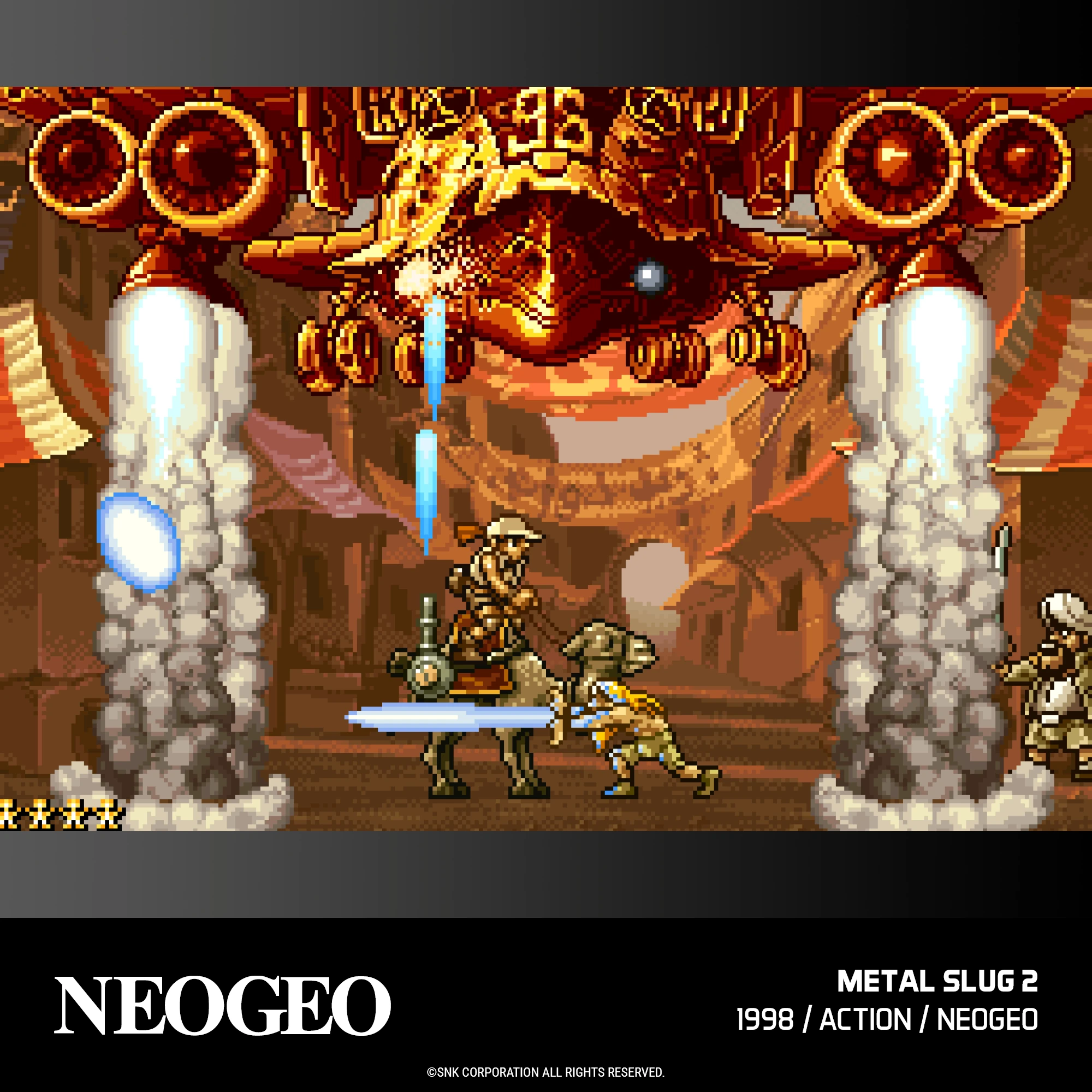 Evercade NEOGEO cartridge and manual