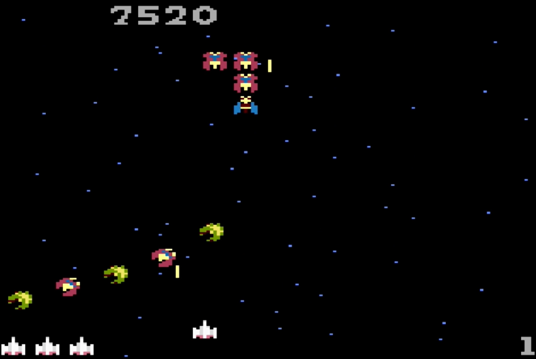 Galaga gameplay overview