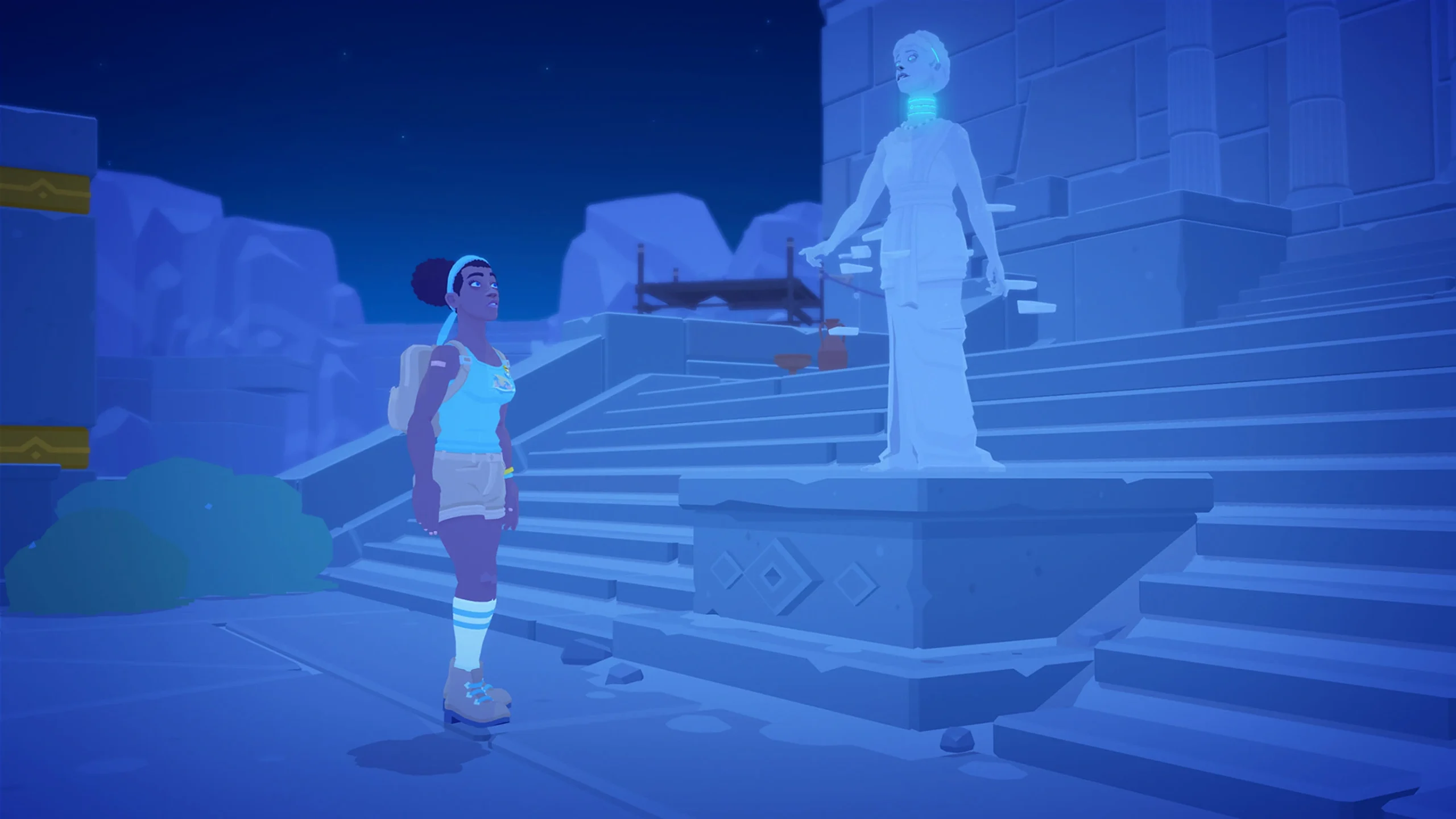 Exploring Ambrosia Island and meeting Greek gods