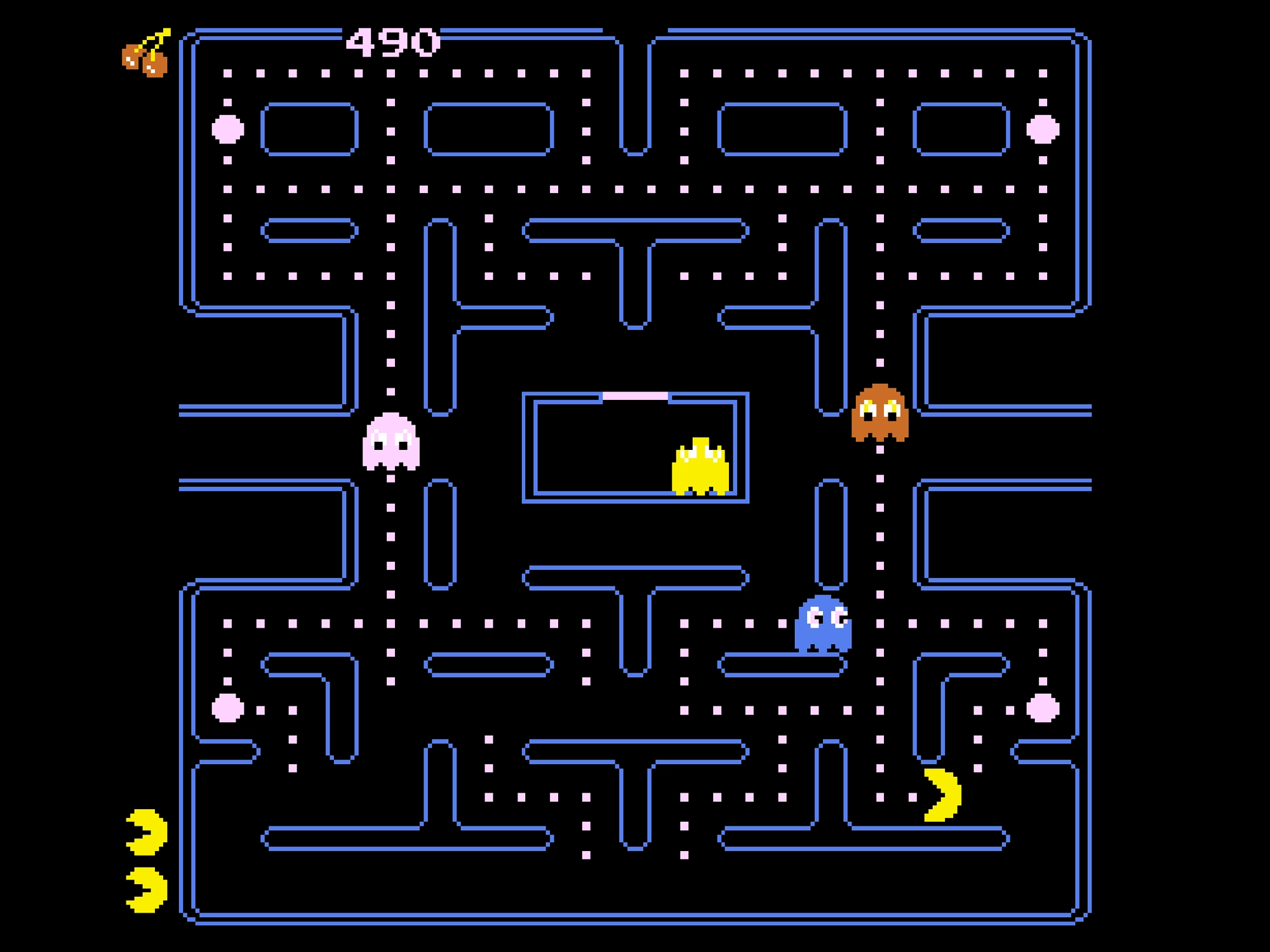 PAC-MAN compatible with Atari systems