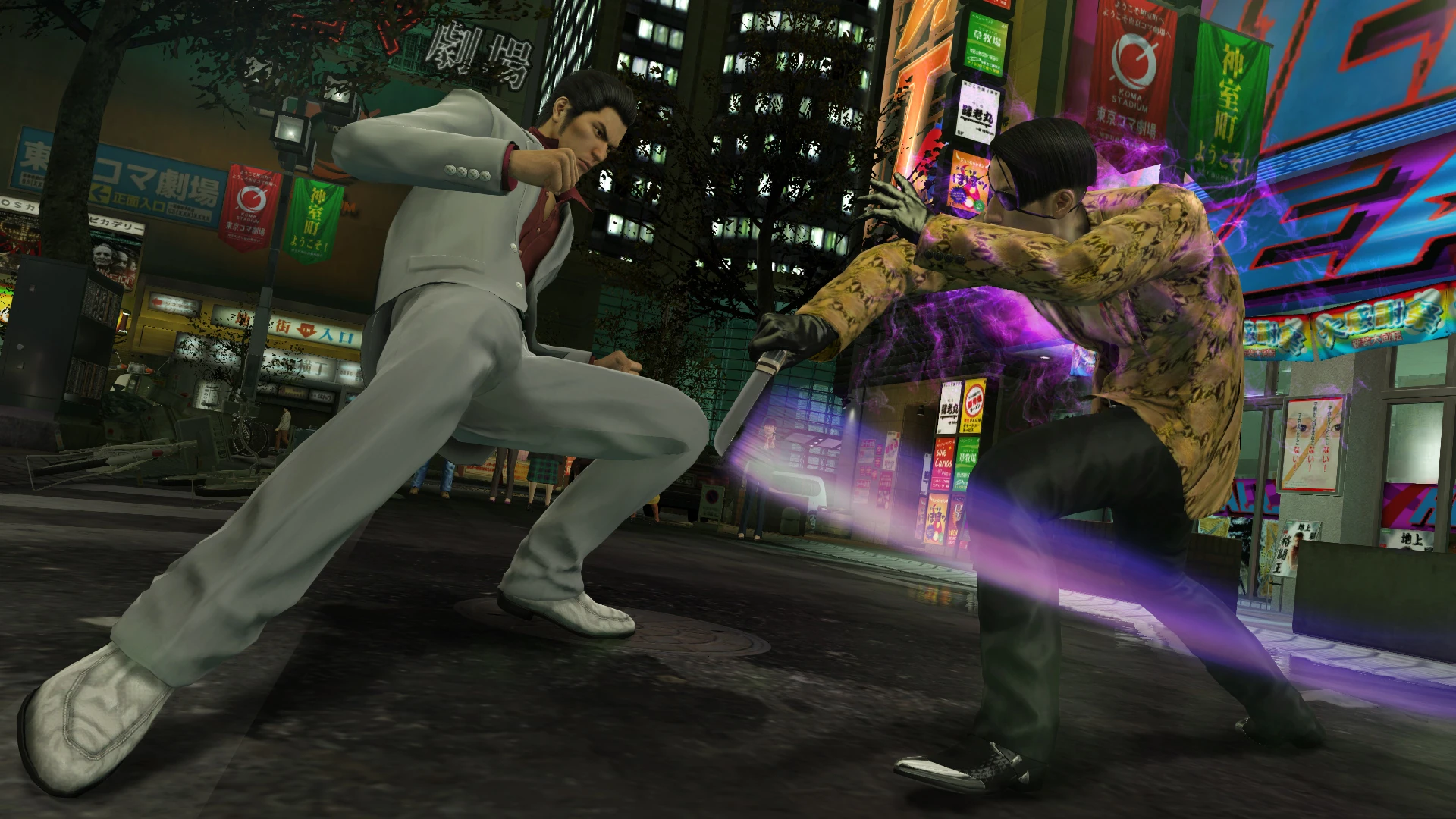 Yakuza Kiwami combat and fighting styles