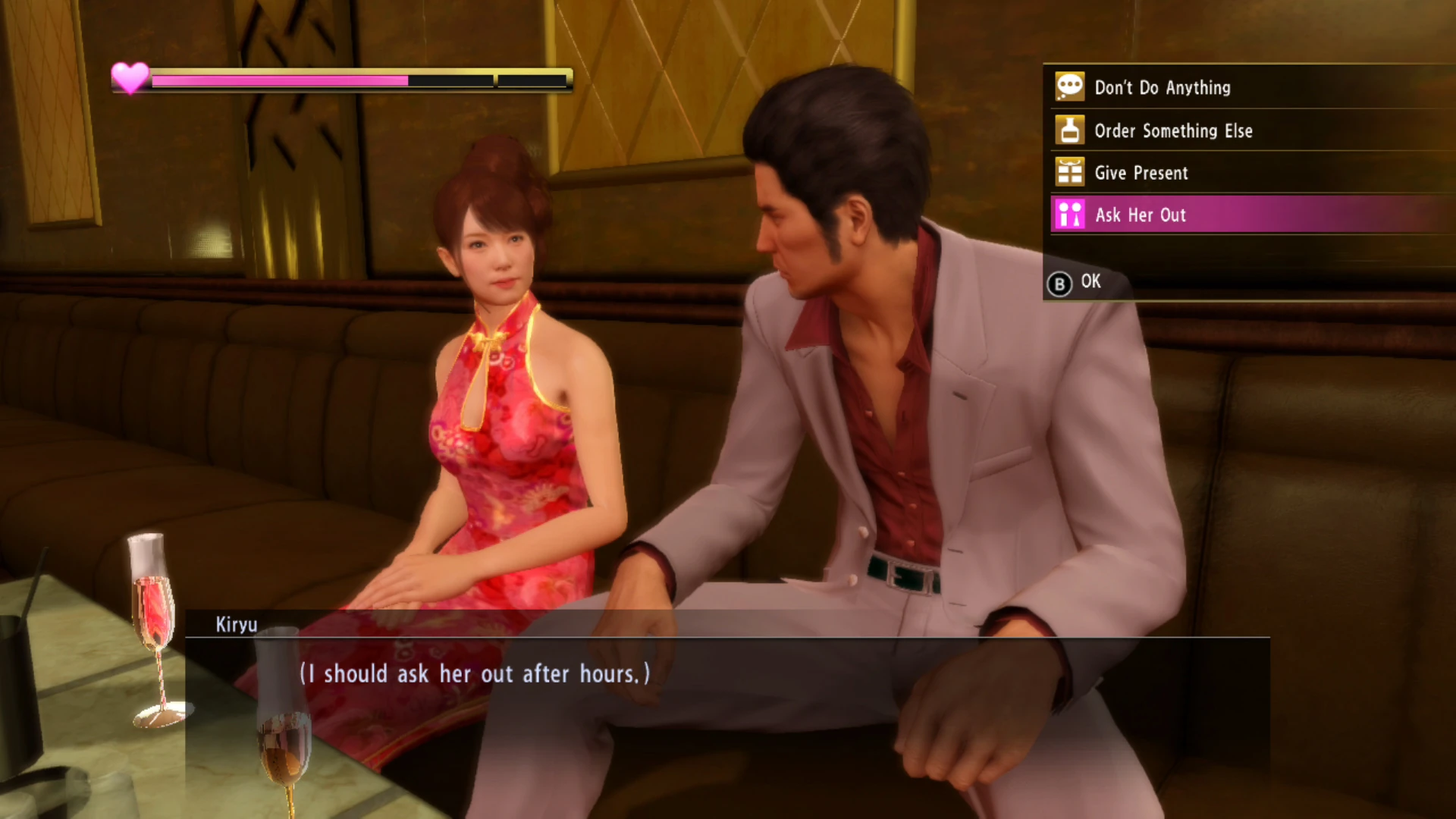 Yakuza Kiwami nightlife activities and characters