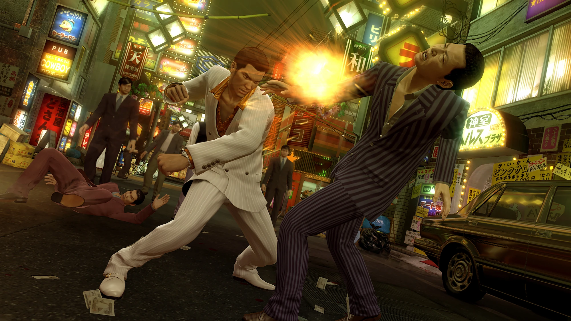 Yakuza 0 Director's Cut combat and fighting styles