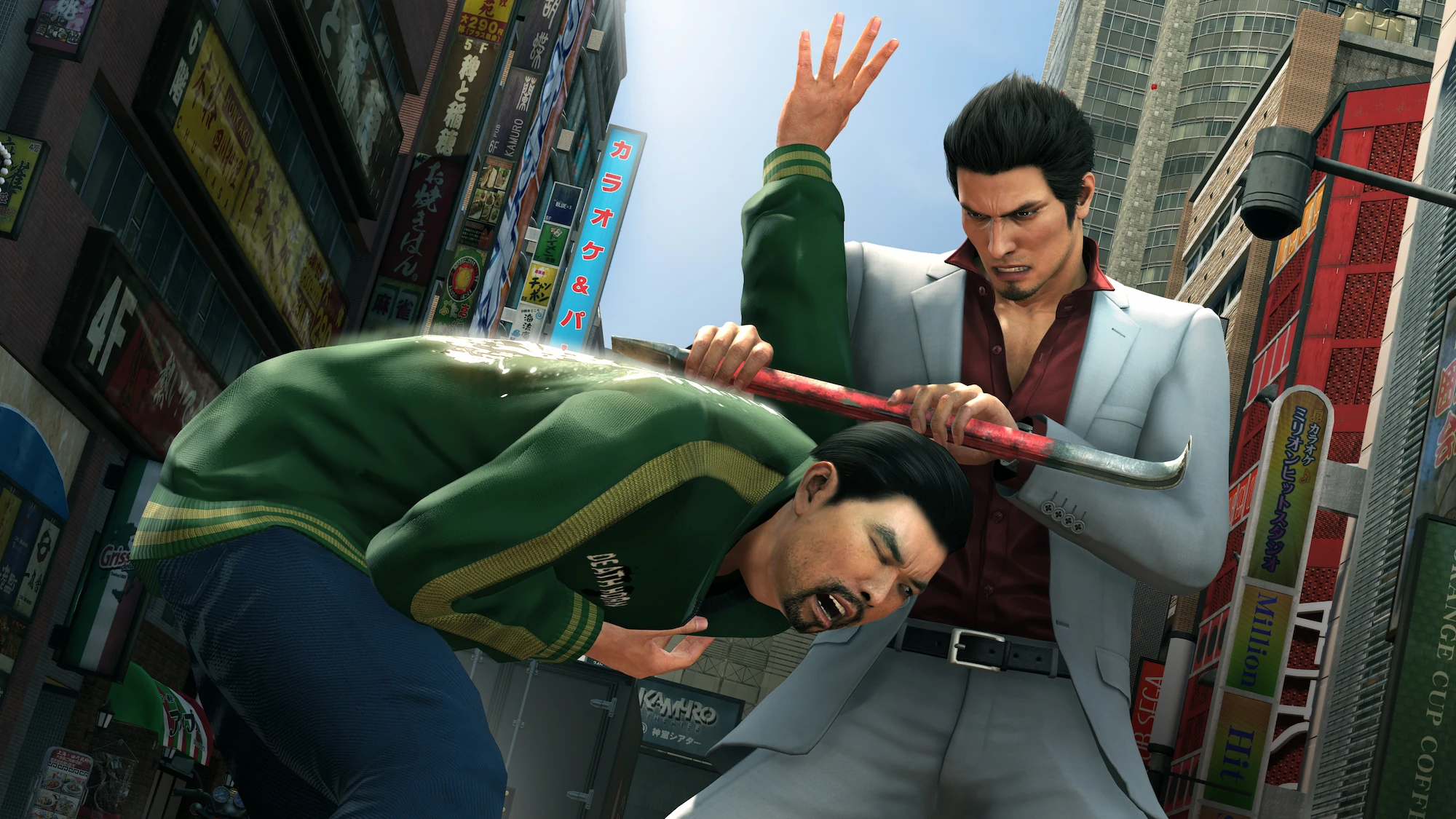 Majima Saga bonus story mode gameplay in Yakuza Kiwami 2